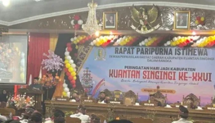 HUT ke-26 Kuansing, Gubernur Abdul Wahid Ajak Warga Bangkit dan Bersatu Membangun Daerah