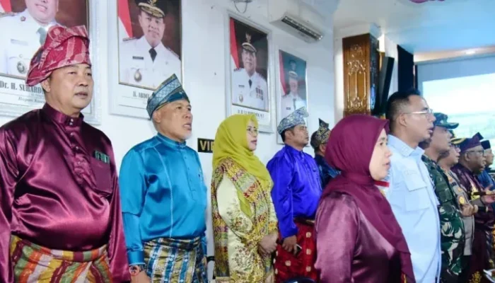 Pererat Silaturahmi, Wakil Ketua III DPRD Bengkalis Hadiri Paripurna HUT ke-26 Kabupaten Kuantan Singingi