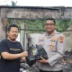 Kapolres Kampar Ulurkan Bantuan ke Korban Kebakaran Pasar Kuok