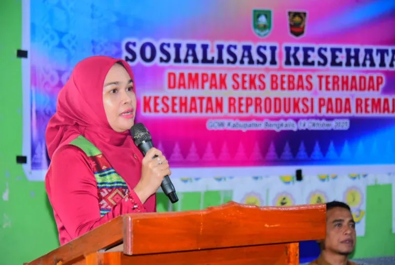 GOW Bengkalis Edukasi Remaja SMPN 5 Tentang Bahaya Seks Bebas