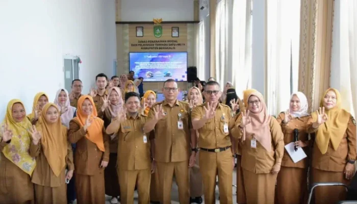 DPMPTSP Kabupaten Bengkalis Canangkan Pembangunan Zona Integritas Menuju WBK dan WBBM
