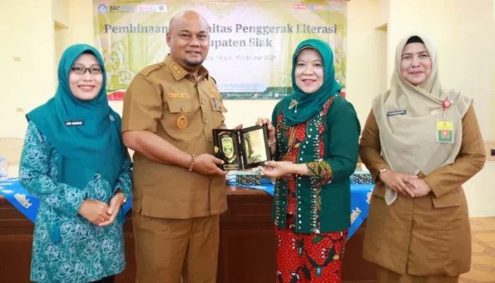 Wabup Syamsurizal Ajak Komunitas Literasi Wujudkan Masyarakat Siak Gemar Membaca