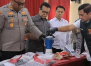 51 Kasus Narkoba Terungkap, Ratusan Gram Sabu Dimusnahkan di Kampar