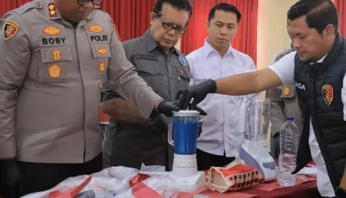 51 Kasus Narkoba Terungkap, Ratusan Gram Sabu Dimusnahkan di Kampar