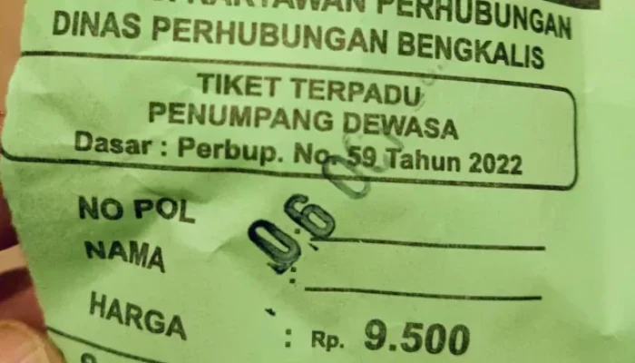 BPK Ungkap Dugaan Kebocoran Halus Retribusi RoRo Bengkalis, Publik Desak Reformasi Total