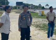 Wakapolres Bengkalis dan IAIN Bengkalis Tinjau Persiapan Aksi Peduli Lingkungan di Selat Baru