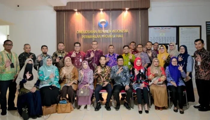 Komitmen Pemkab Bengkalis Tingkatkan Pelayanan Publik Dapat Apresiasi Ombudsman