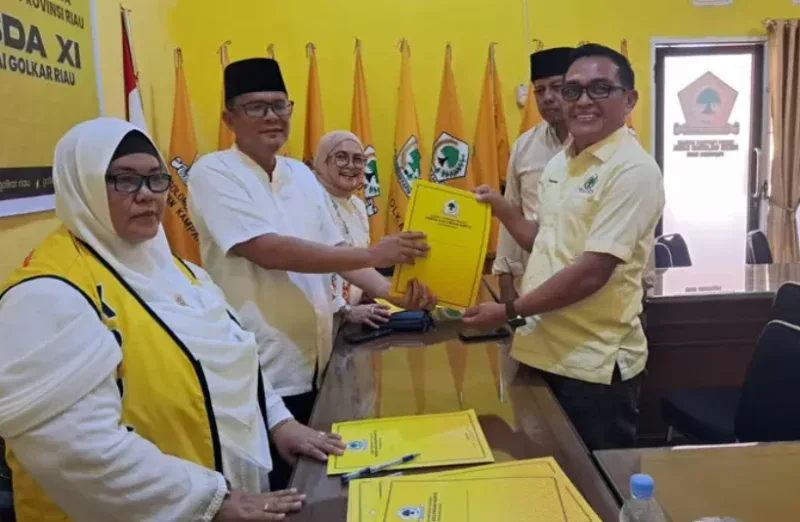 Empat Kader Golkar Ambil Formulir Calon Ketua DPD I Riau, Persaingan Mulai Menghangat