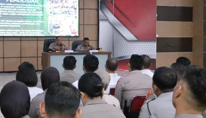 Polres Rokan Hilir Gaungkan Program Green Policing, Wujud Kepedulian pada Lingkungan