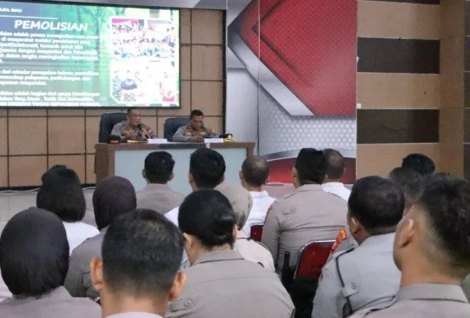 Polres Rokan Hilir Gaungkan Program Green Policing, Wujud Kepedulian Polri pada Lingkungan