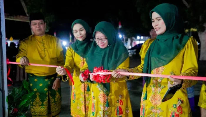 Bazar MTQ Rupat Utara Dibuka Ketua TP-PKK Bengkalis, Ekonomi Warga Bangkit