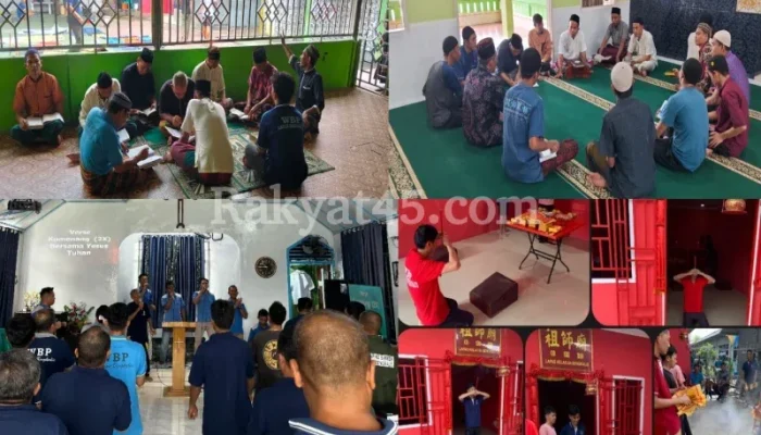 Wujudkan Warga Binaan Berkarakter, Lapas Bengkalis Laksanakan Pembinaan Kerohanian Lintas Agama