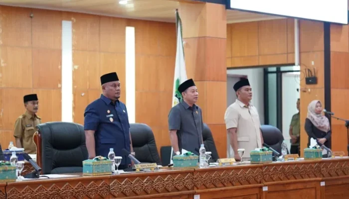 DPRD Siak Gelar Paripurna, Delapan Fraksi Sampaikan Pandangan atas Ranperda RPJMD 2025–2029