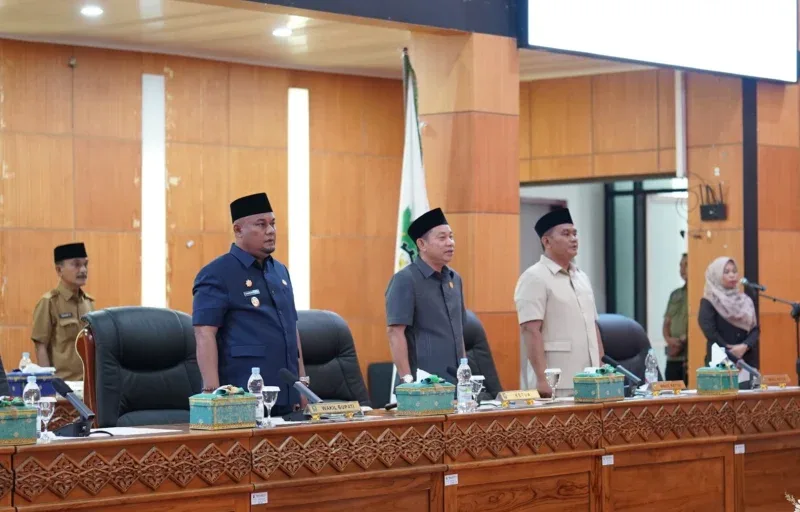 DPRD Siak Gelar Paripurna, Delapan Fraksi Sampaikan Pandangan atas Ranperda RPJMD 2025–2029