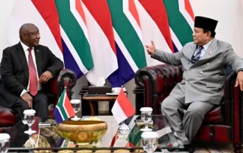 Prabowo dan Ramaphosa Sepakat Perkuat Kemitraan Indonesia dan Afrika Selatan