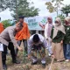 Polres Rohil dan ITR Kolaborasi Hijau: Tanam Bibit Pohon Demi Kampus yang Asri