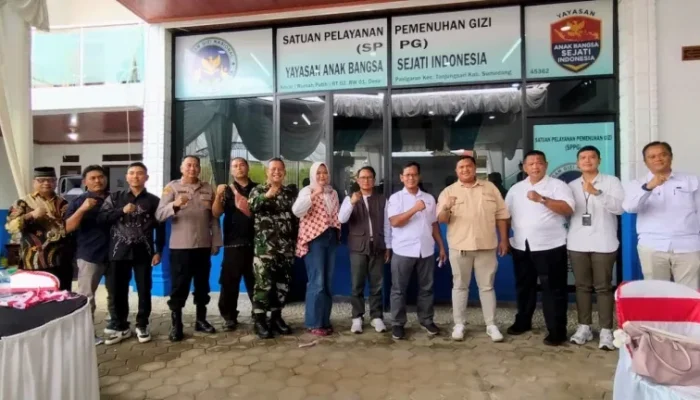 Wujudkan Pangan Bergizi dan Cipta Kerja, YBBN Resmikan Dapur SPPG Pasigaran #001