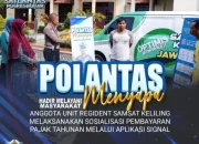 Cukup Duduk di Kendaraan, Pajak Langsung Lunas! Inovasi Satlantas Blitar Disambut Antusias Warga