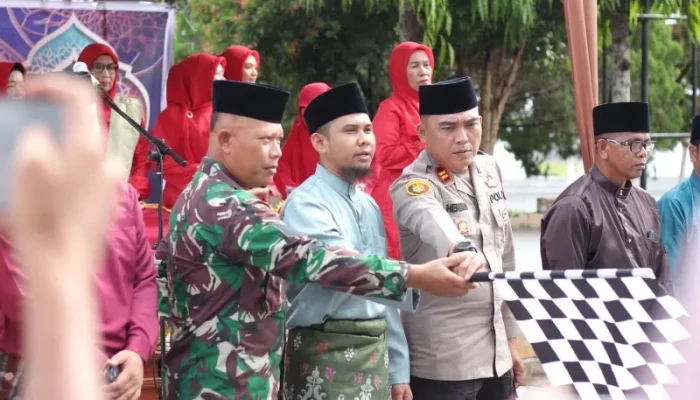 Gema Syiar Islam, Camat Bengkalis Lepas Pawai Ta’aruf MTQ ke-57
