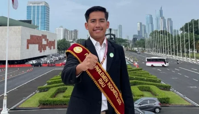 Mahasiswa UPI Asal Siak Ini Wakili Riau di Konferensi Pemuda Parlemen 2025