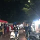 Suasana Romantis di Kawasan Kuliner Cut Nyak Dien Pekanbaru pada Malam Minggu