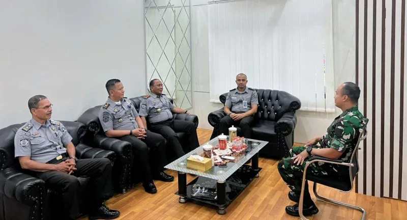 Lapas Bengkalis dan Kodim 0303 Perkuat Pengamanan dan Pembinaan Narapidana