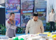 Prabowo Tegaskan Perang Total Terhadap Narkoba: 214 Ton Barang Bukti Dimusnahkan