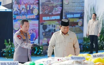 Prabowo Tegaskan Perang Total Terhadap Narkoba: 214 Ton Barang Bukti Dimusnahkan