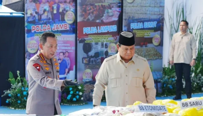 Prabowo Tegaskan Perang Total Terhadap Narkoba: 214 Ton Barang Bukti Dimusnahkan