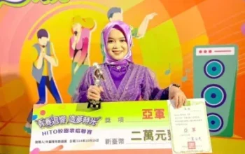 Mahasiswi Asal Riau Juara Lomba Menyanyi di Taiwan, Harumkan Nama Indonesia