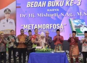 Peluncuran Buku Metamorfosa Warnai Malam Literasi Kampar