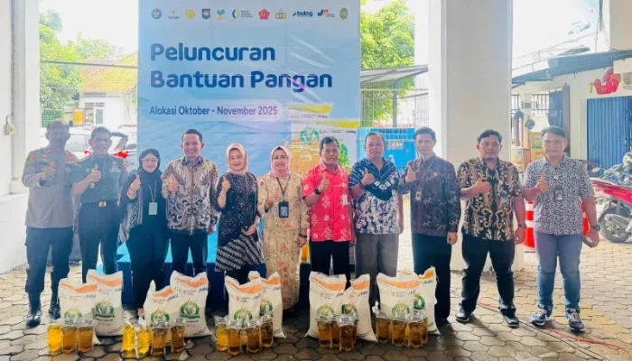 Launching Program Bantuan Pangan Bulog Kanwil Yogyakarta untuk Warga PBP di Kemantren Kotabaru