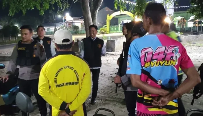 Tapung Hulu Gencar Razia Malam, Bidik Balap Liar dan Mabuk di Warung Tuak