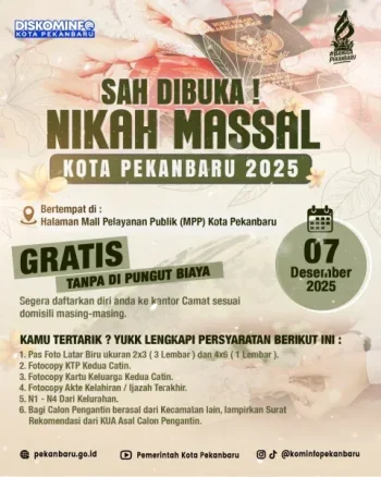 Nikah Massal Gratis Pemko
