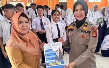 Cegah Abrasi, Polres Inhu Hijaukan Sungai Indragiri