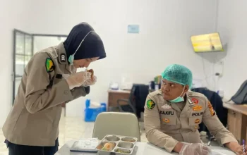 Polres Kampar Awasi Kualitas Makanan Bergizi di PAUD Bhayangkari