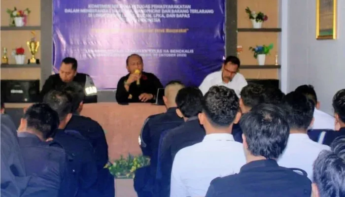 Setiap Detik Adalah Risiko, Kalapas Bengkalis Ingatkan Petugas Waspada dan Taat Prosedur