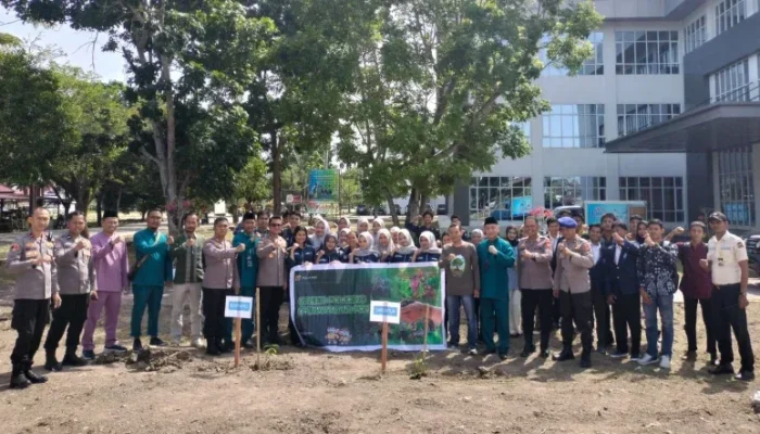 Polres Bengkalis Ajak Mahasiswa Politeknik Negeri Bangun Kepedulian Lingkungan