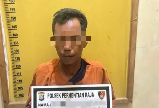 Bejat! Ayah Tiri di Perhentian Raja Cabuli Dua Anak di Bawah Umur, Kini Ditahan Polisi