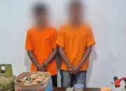 Tambang Emas Ilegal di Kuansing Digerebek, Dua Pelaku Ditangkap Polda Riau