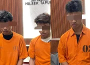 Polsek Tapung Bekuk Tiga Pengedar Sabu di Dua Lokasi Berbeda, Total Barang Bukti 4,11 Gram