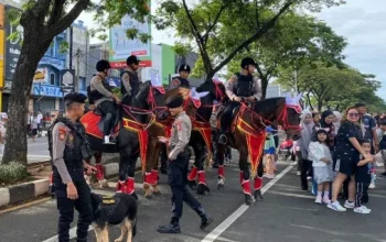 Polri Amankan Car Free Day Margonda Depok, Warga Nikmati Pagi dengan Aman dan Nyaman
