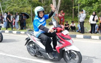 Bupati Afni Zulkifli Dukung IMI Siak Championship 2025, Ajak Pemuda Stop Balapan Liar