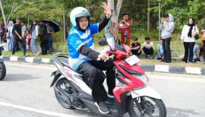 Bupati Afni Zulkifli Dukung IMI Siak Championship 2025, Ajak Pemuda Stop Balapan Liar