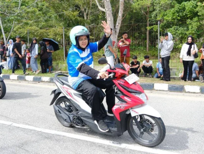 Bupati Afni Zulkifli Dukung IMI Siak Championship 2025, Ajak Pemuda Stop Balapan Liar