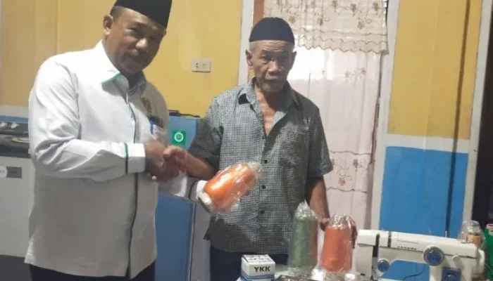 Dari Mesin Jahit hingga Rumah Layak Huni, Zakat Produktif Baznas Bengkalis Ubah Hidup Warga Senggoro