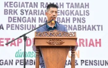 BRK Syariah Bengkalis Ajak Pensiunan PNS Hidup Sehat dan Melek Layanan Keuangan