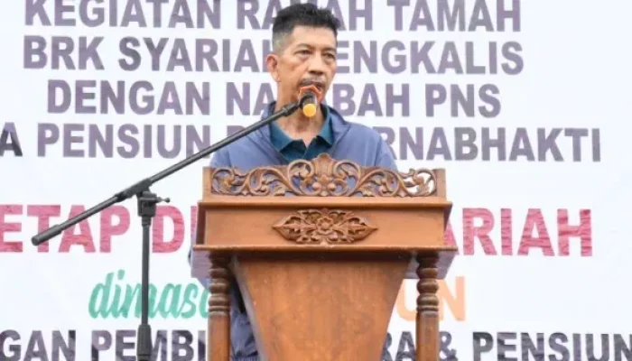 BRK Syariah Bengkalis Ajak Pensiunan PNS Hidup Sehat dan Melek Layanan Keuangan