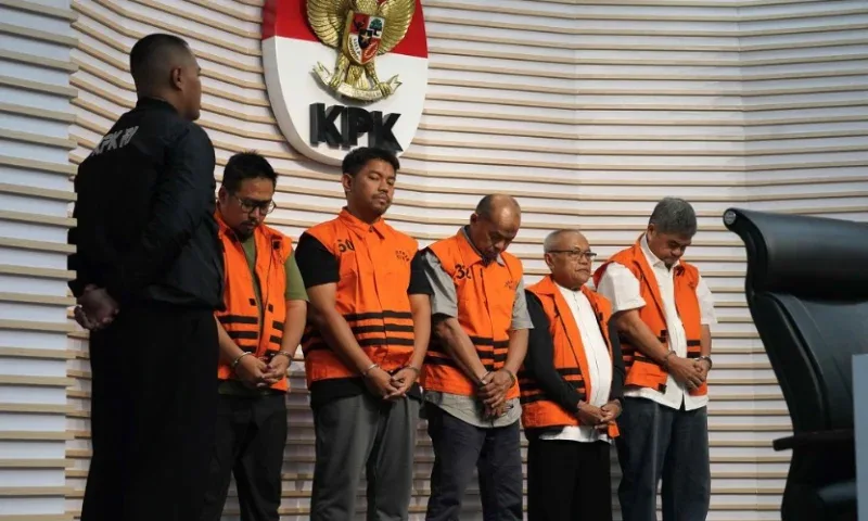 KPK Tahan Lima Kontraktor di Kasus Korupsi Proyek Situbondo, Suap Capai Miliaran Rupiah