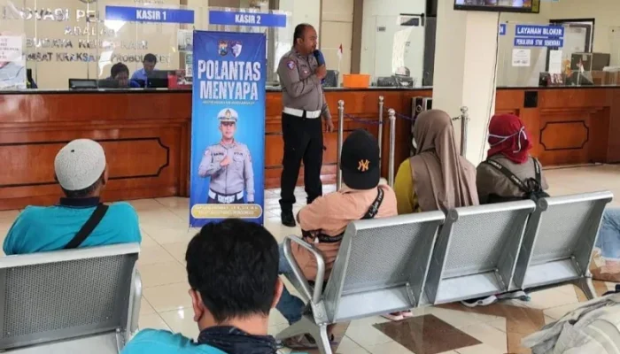Polantas Menyapa, Cara Humanis Satlantas Probolinggo Dekatkan Diri dengan Warga